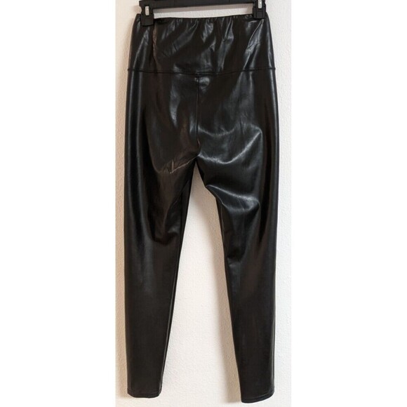 Wilfred Free "Daria" Pant High-waisted UnReal Black Leather Leggings Medium - Picture 6 of 8